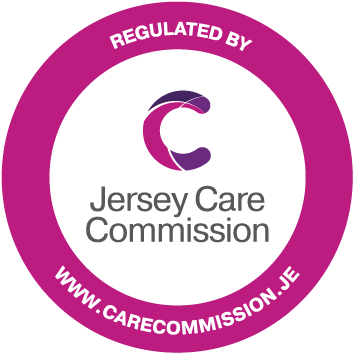 Jersey Care Commission accreditation badge